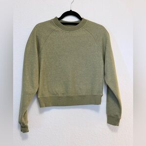 NWOT Fabletics Cozy Fleece Crew Sweatshirt S